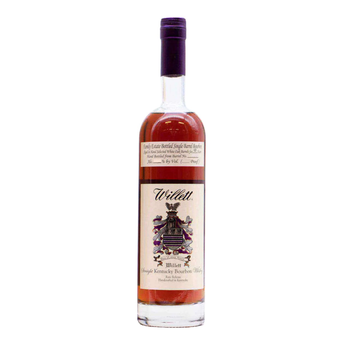Willett Family Estate Bottled Single Barrel 12 Year Old Straight Bourbon Whiskey | Free Shipping on orders $400+