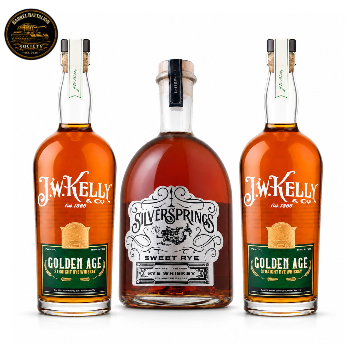 Barrel Battalion Rye Bundle | Free Shipping on orders $400+
