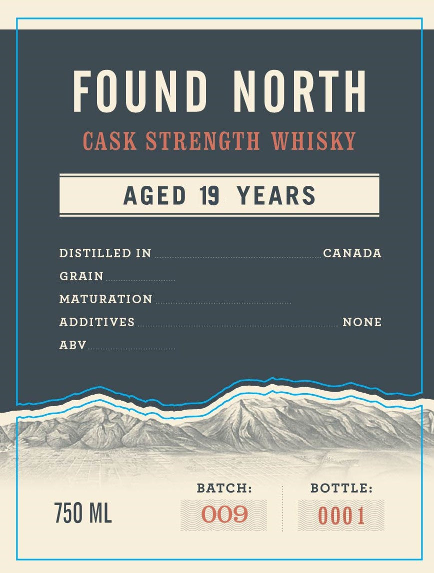 Found North 19 Years Old Cask Strength Whisky Batch 009 | Free Shipping on orders $400+