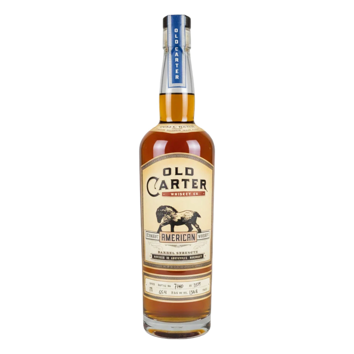 Old Carter Barrel Strength Straight American Whiskey