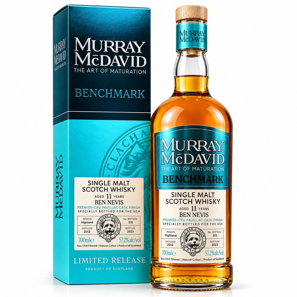 Murray McDavid Ben Nevis Pauillac 11 Year Single Malt Scotch Whisky | Free Shipping on orders $400+