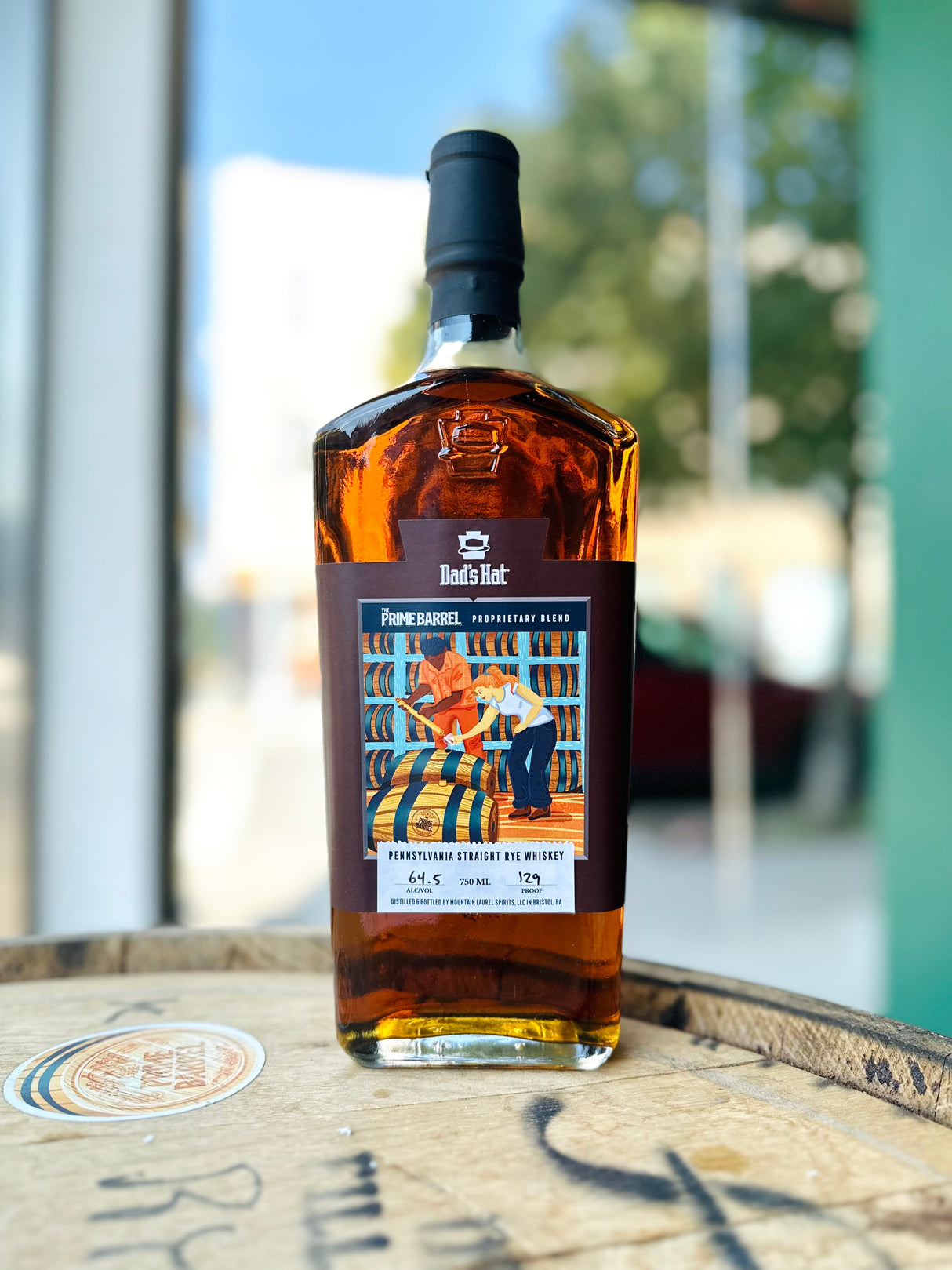 Dad’s Hat Cask Strength Pennsylvania Rye Whiskey “Hat Trick” The Prime Barrel Bespoke Blend #2 - De Wine Spot | DWS - Drams/Whiskey, Wines, Sake