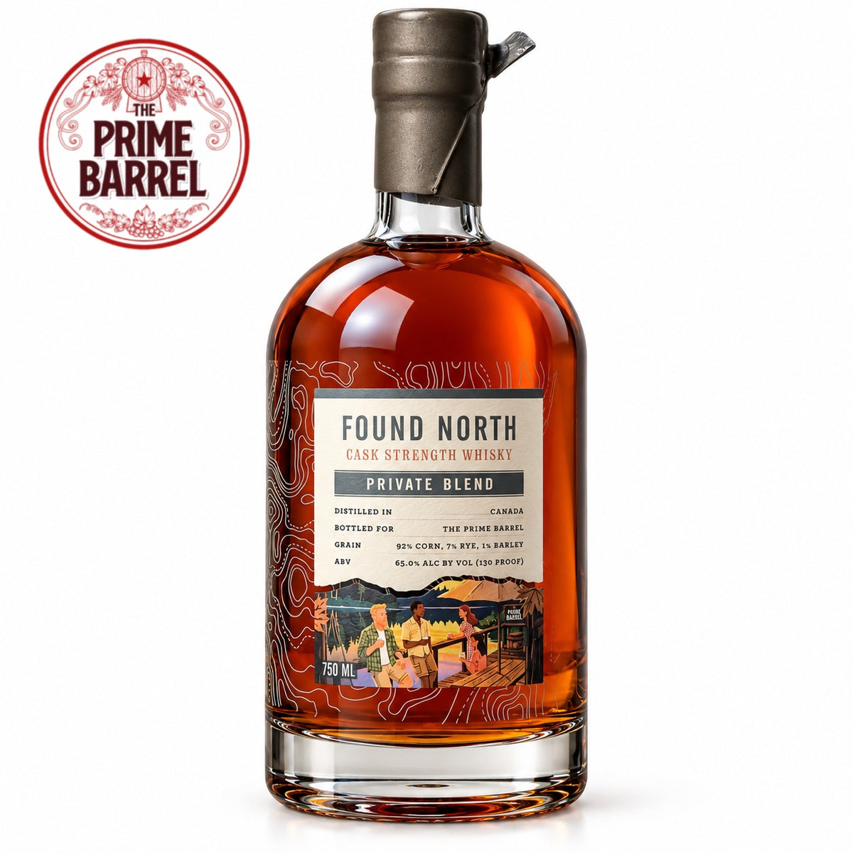 Found North x The Prime Barrel "The Last Dance" Private Whiskey Blend
