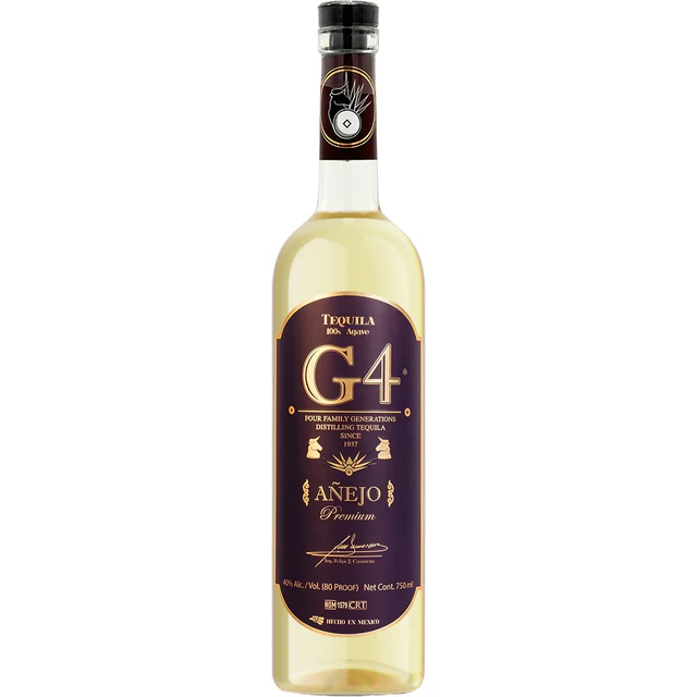 G4 Tequila Premium Anejo Tequila | Free Shipping on orders $400+