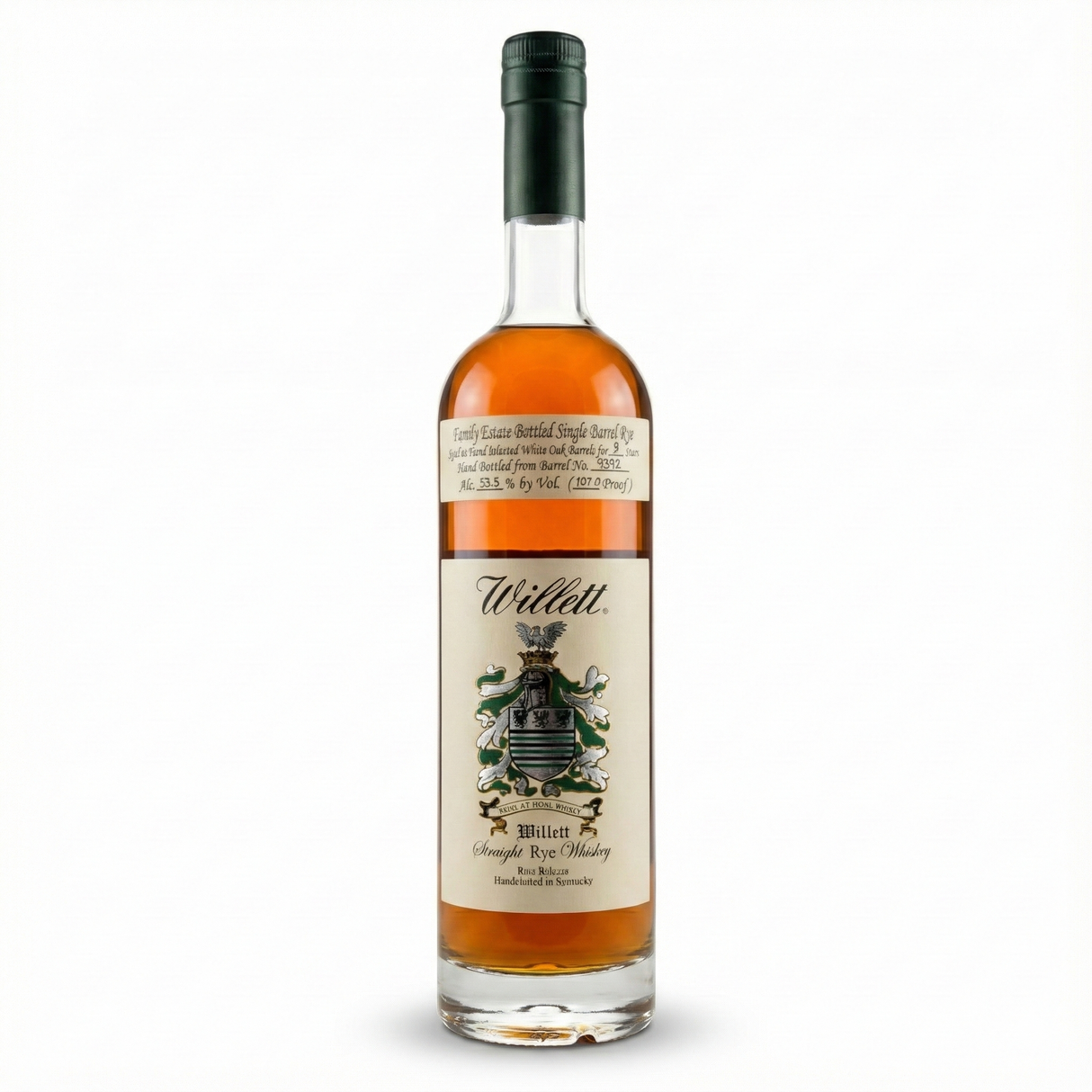 Willett Family Estate 8 Years Single Barrel Kentucky Straight Rye Whiskey | Free Shipping on orders $400+