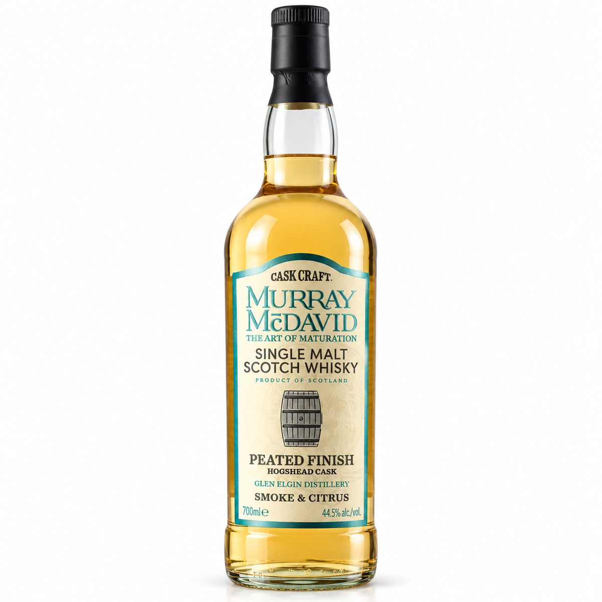 Murray McDavid Glen Elgin Peated Cask Finished Single Malt Scotch Whisky | Free Shipping on orders $400+