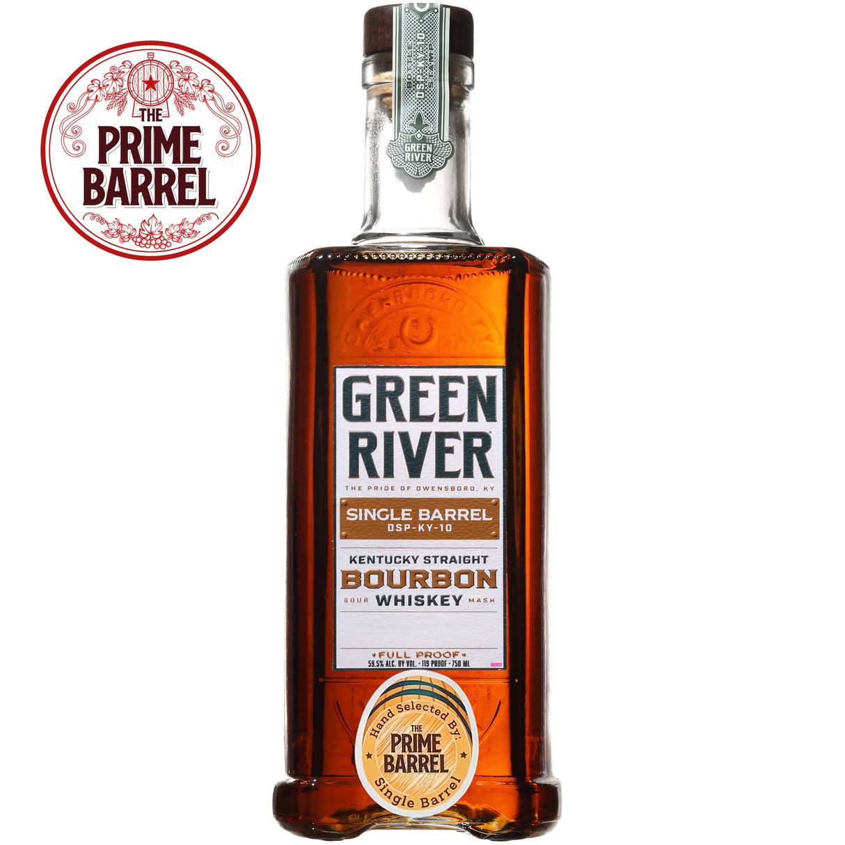 Green River "Green Mile" Single Barrel Kentucky Straight Bourbon Whiskey The Prime Barrel Pick #89 - De Wine Spot | DWS - Drams/Whiskey, Wines, Sake