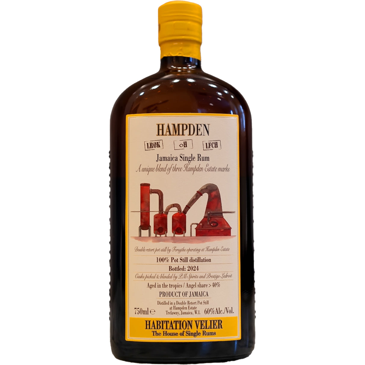 Habitation Velier Hampden PLDC PM Spirits Collab Rum | Free Shipping on orders $400+