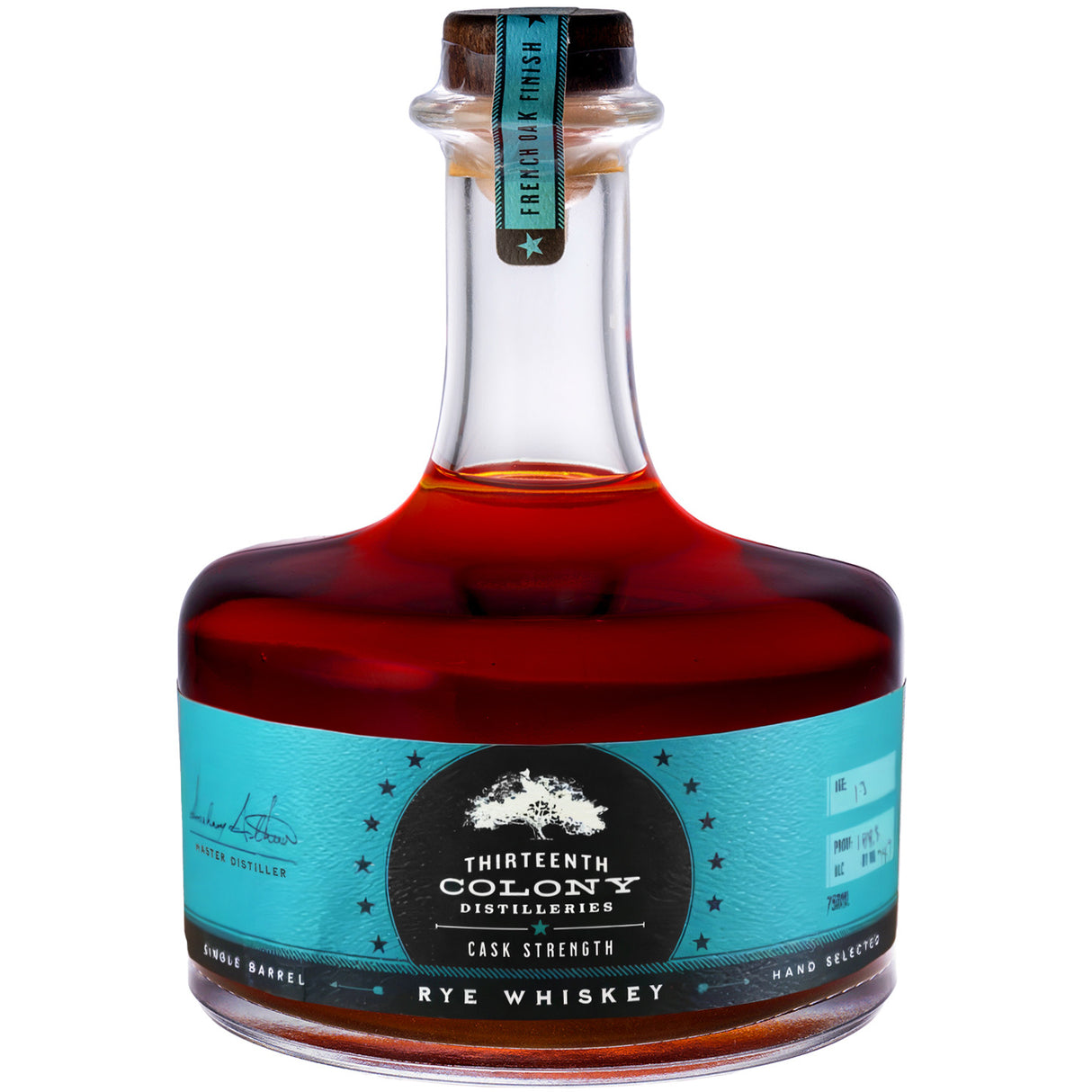 Thirteenth Colony Cask Strength Rye Whiskey | Free Shipping on orders $400+