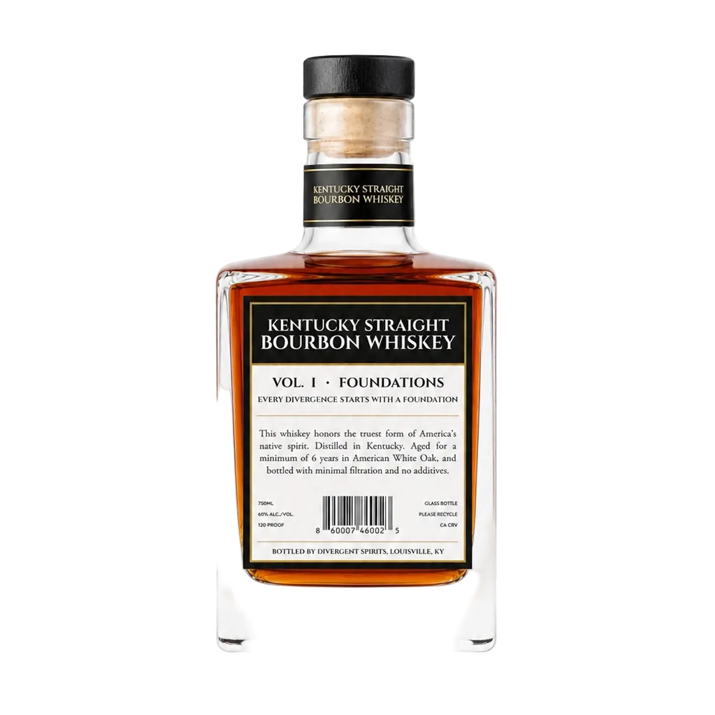Divergent Spirits Vol. 1 Foundations Kentucky Straight Bourbon | Free Shipping on orders $400+