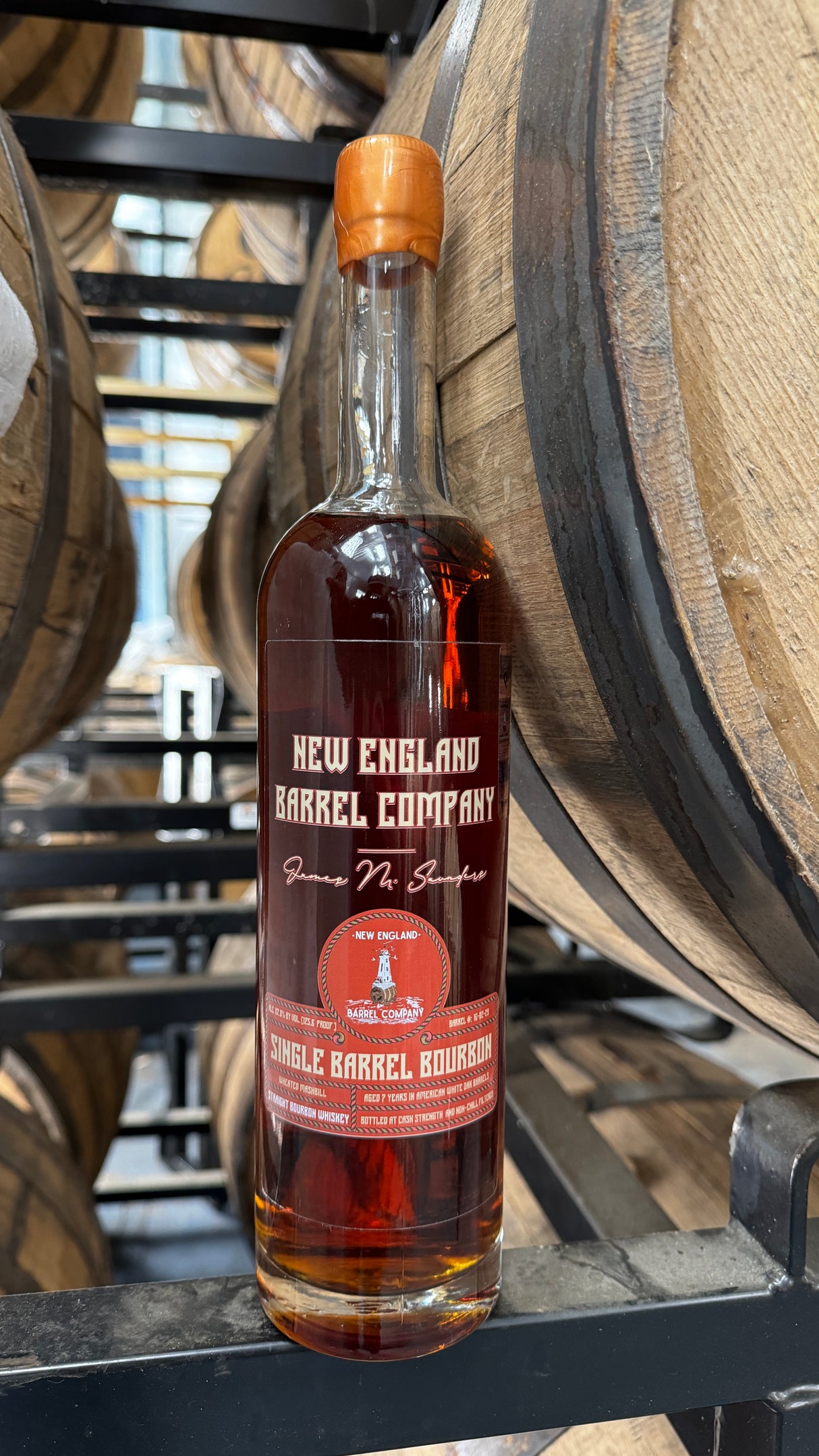 New England Barrel Company 7 Year Old Single Barrel Wheated Bourbon | Free Shipping on orders $400+