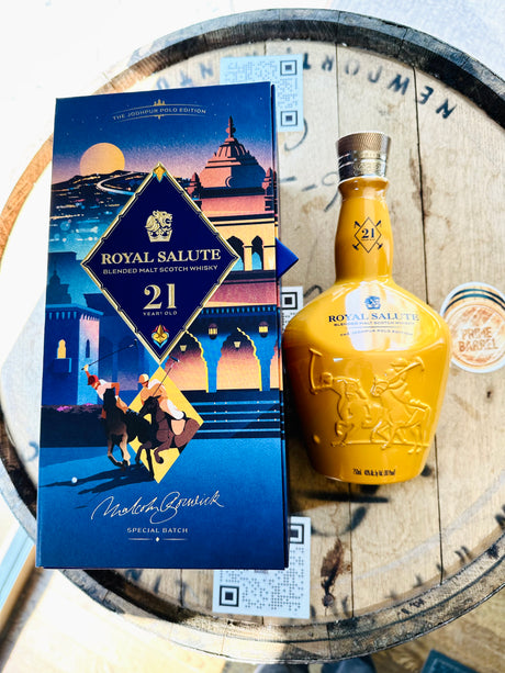 Chivas Regal Royal Salute 21 Years Old The Jodhpur Polo Edition Blended Malt Scotch Whisky - De Wine Spot | DWS - Drams/Whiskey, Wines, Sake