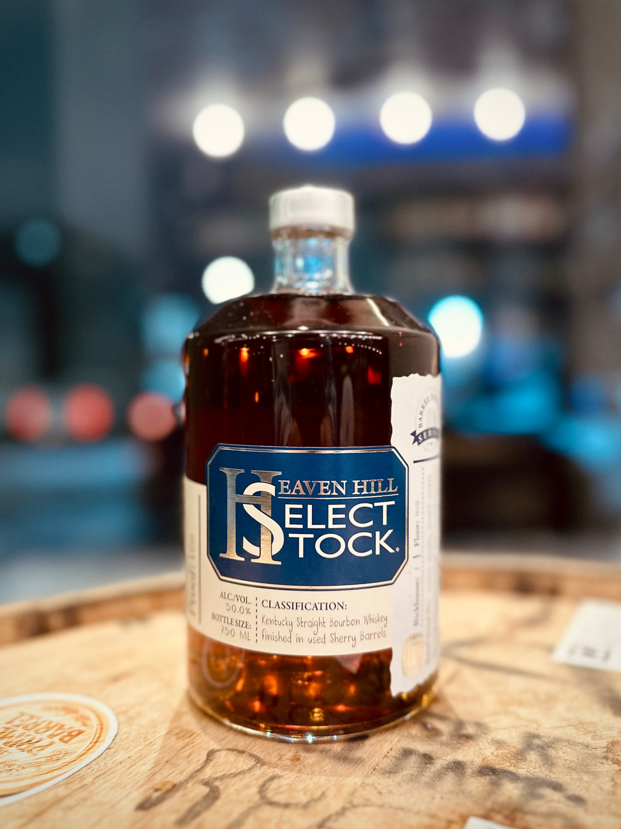 Heaven HIll Select Stock Bourbon Finished in Used Sherry Barrels | Free Shipping on orders $400+