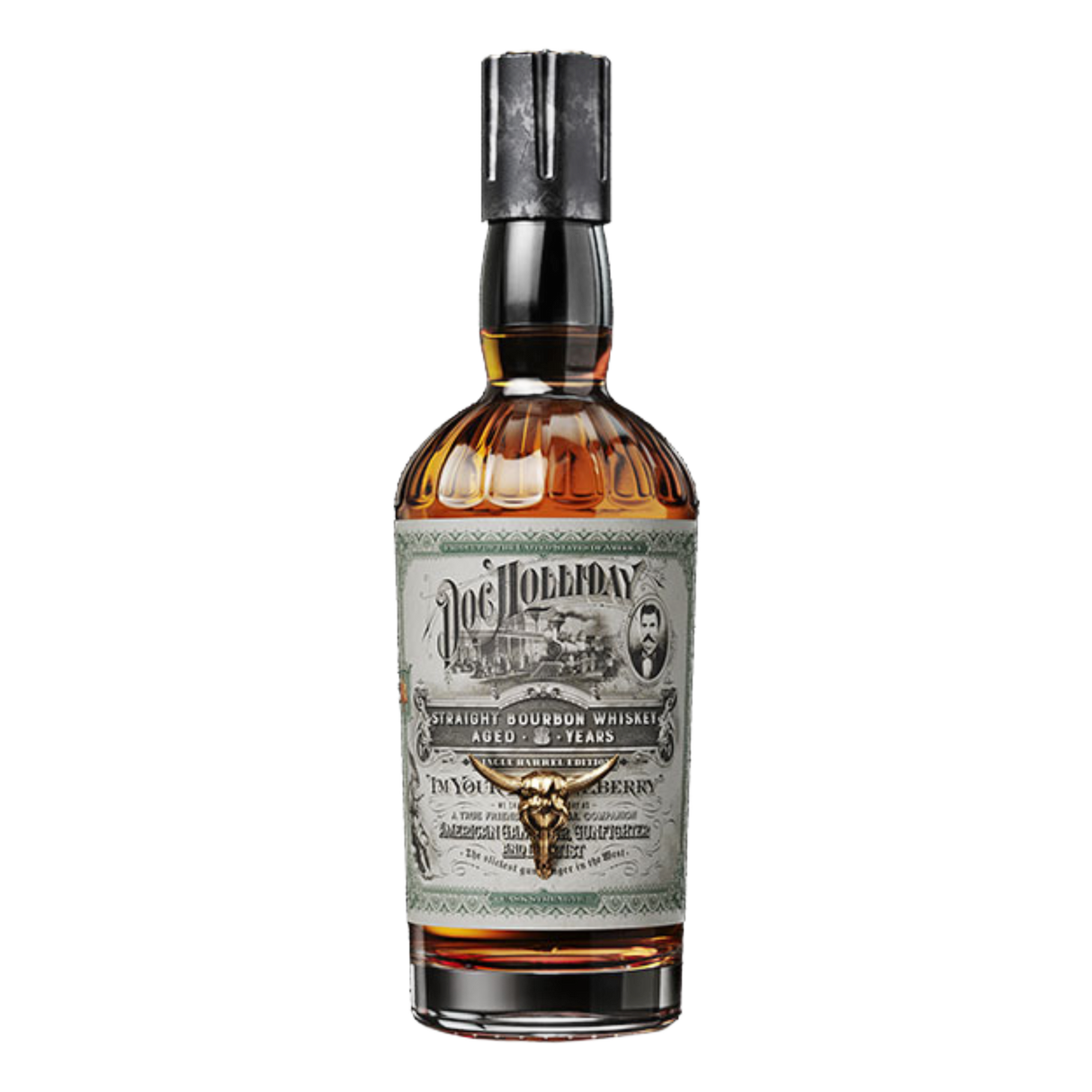 Doc Holliday 8 Year Old Cask Strength Single Barrel Straight Bourbon Whiskey | Free Shipping on orders $400+