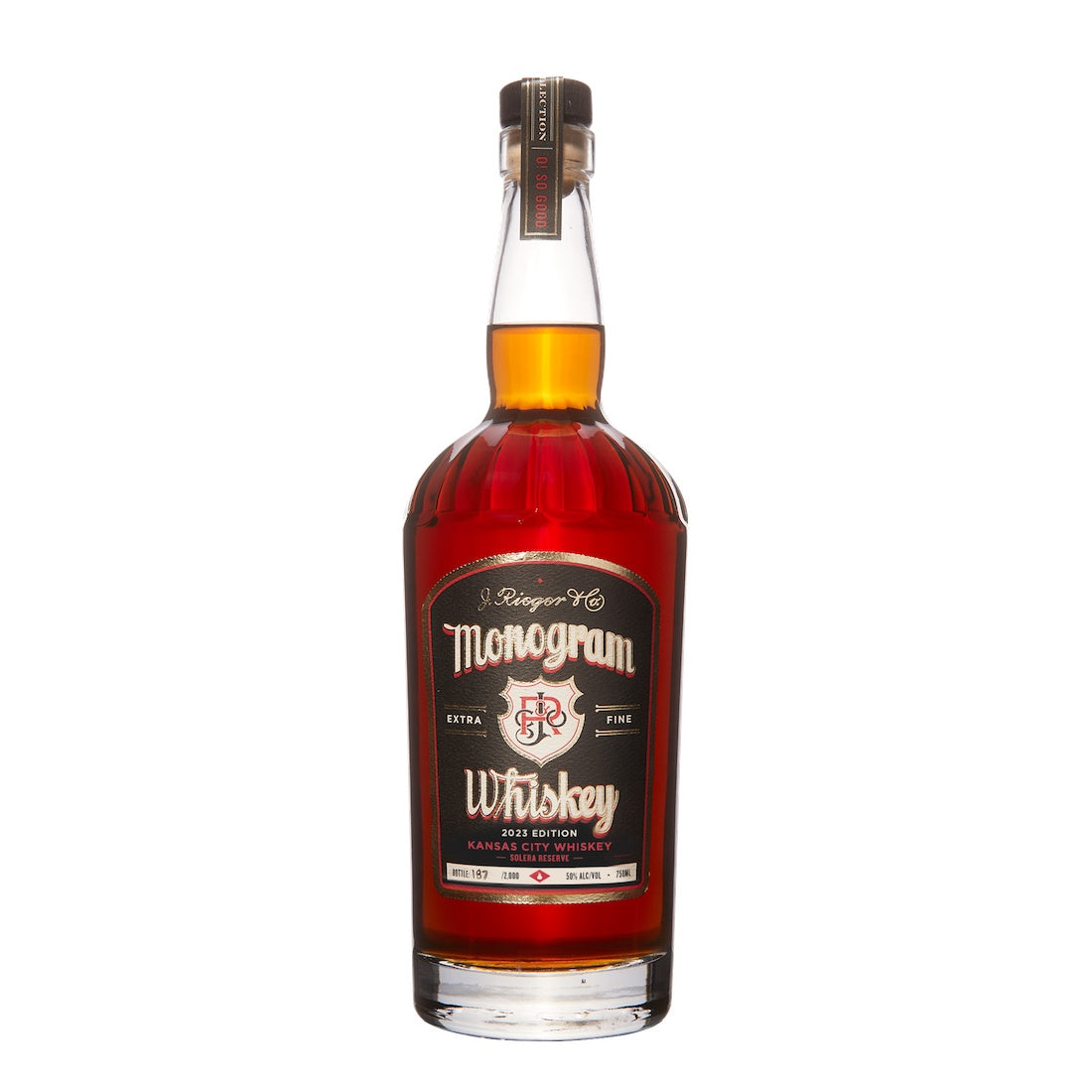 J. Rieger & Co., Monogram Solera Reserve Kansas City Whiskey 2023 Edition | Free Shipping on orders $400+
