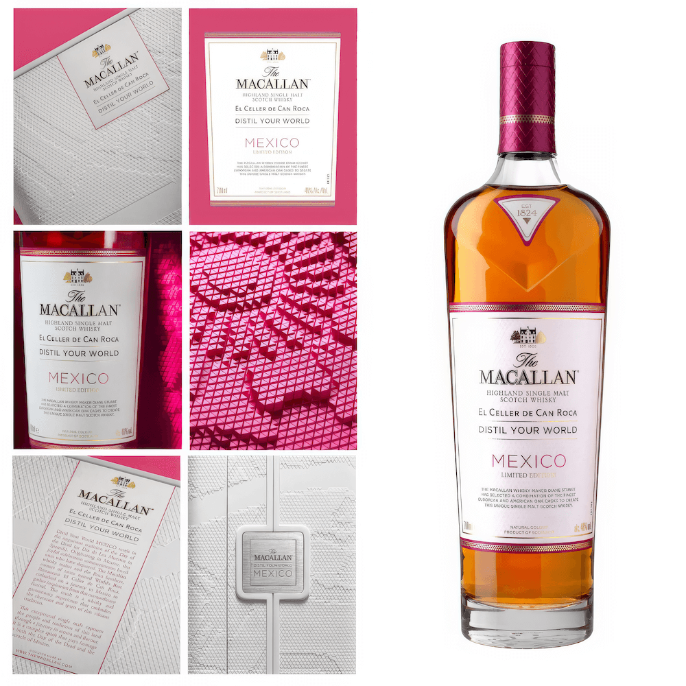 Macallan "Distill Your World - Mexico" Limited Edition Highland Single Malt Scotch Whisky | Free Shipping on orders $400+