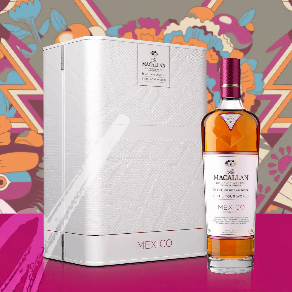 Macallan "Distill Your World - Mexico" Limited Edition Highland Single Malt Scotch Whisky | Free Shipping on orders $400+