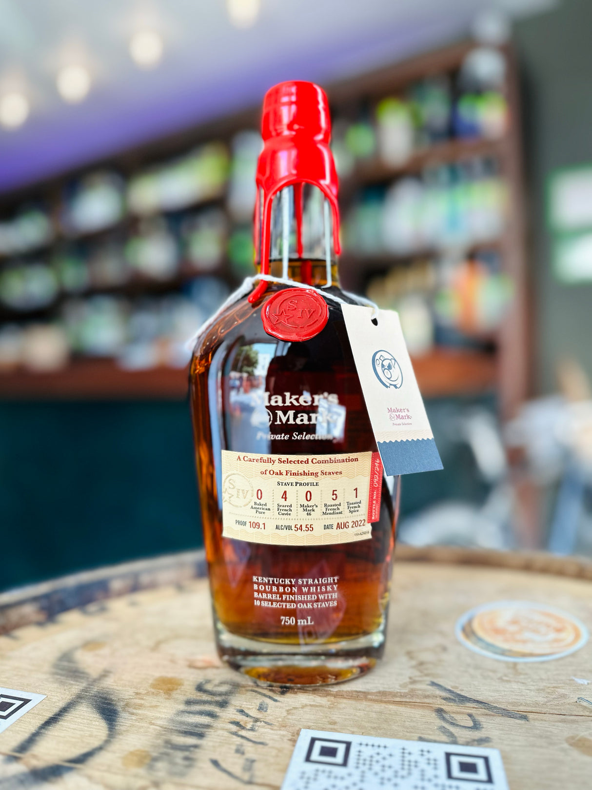 Maker’s Mark ”Broken Glass: Extra Wish” Private Select Single Barrel Kentucky Straight Bourbon Whiskey The Prime Barrel Pick | Free Shipping on orders $400+