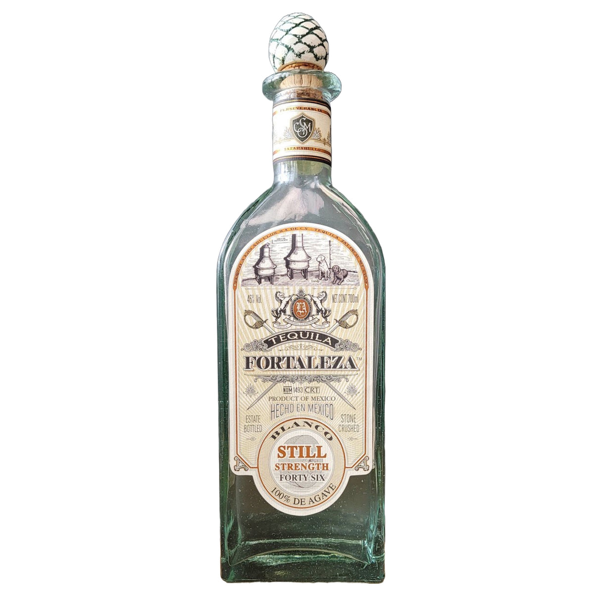 Fortaleza Tequila Blanco Still Strength Forty Six | Free Shipping on orders $400+