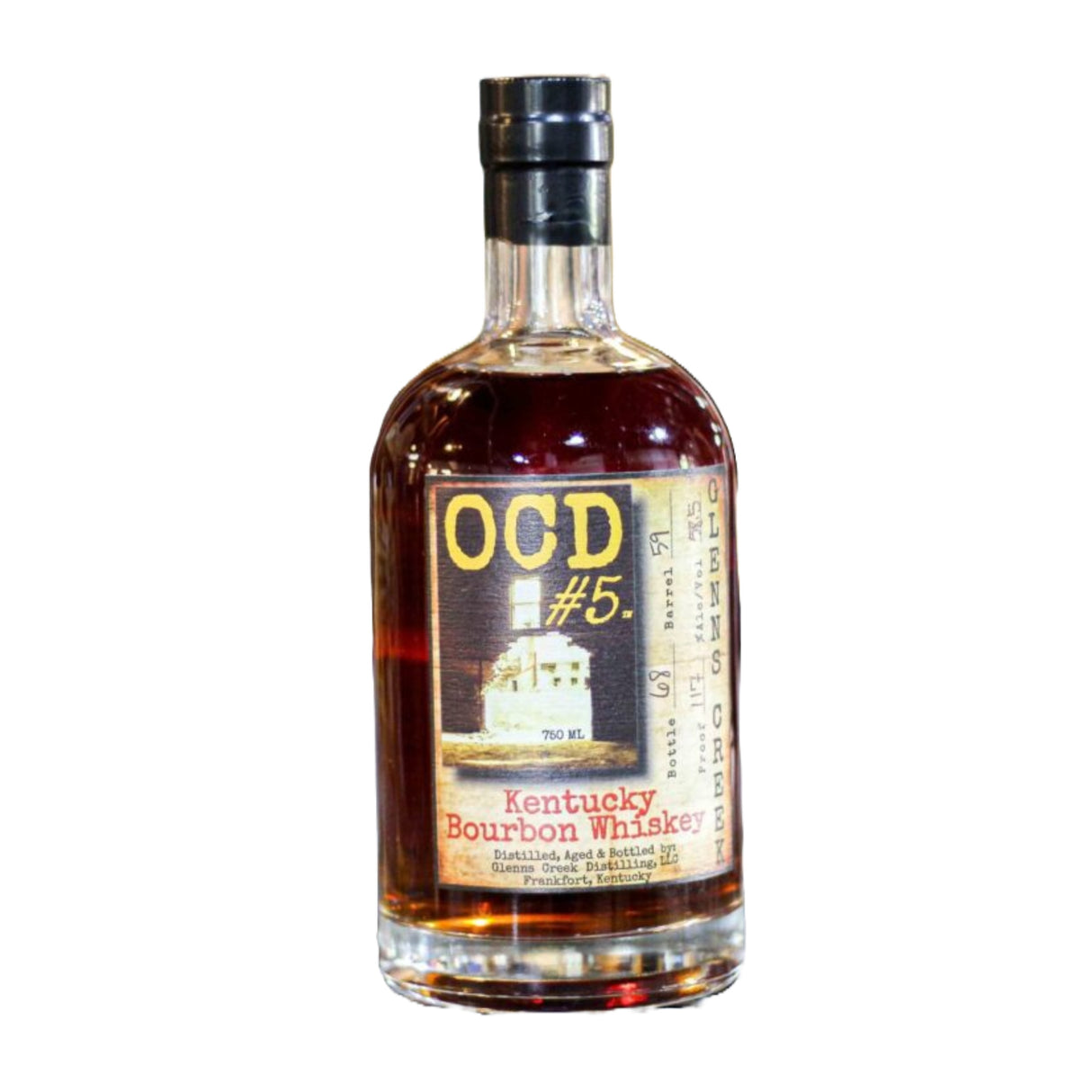 Glenn's Creek OCD #5 Kentucky Straight Bourbon Finished in Honey Barrel
