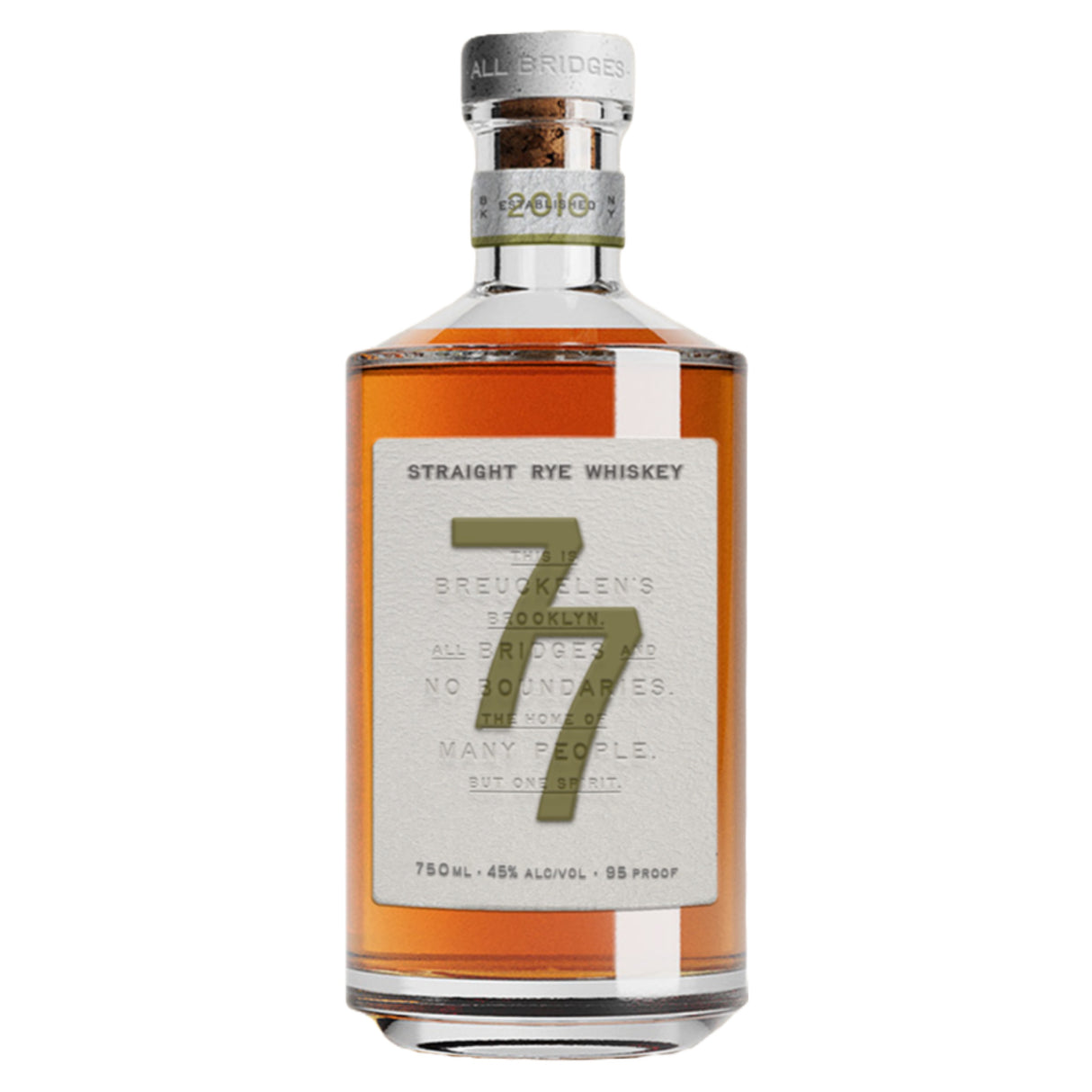Breuckelen Straight Rye Whiskey | Free Shipping on orders $400+