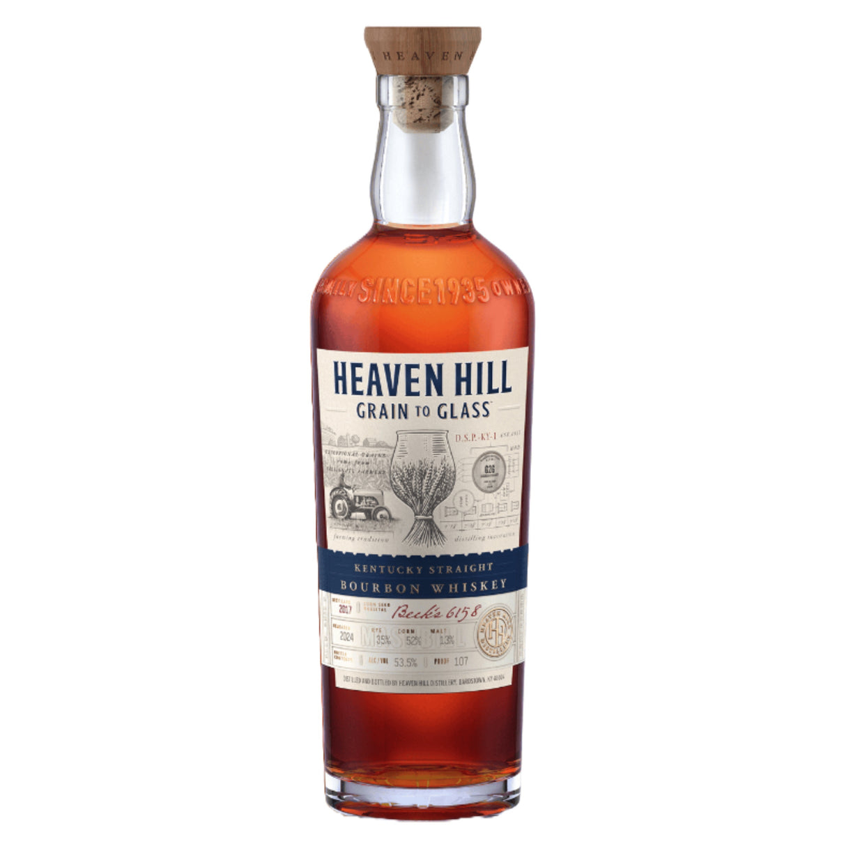 Heaven Hill Grain To Glass Kentucky Straight Bourbon Whiskey | Free Shipping on orders $400+