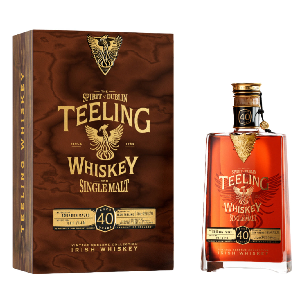 Teeling 40 Year Old Single Malt | Free Shipping on orders $400+