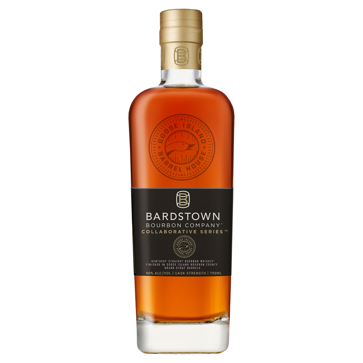 Bardstown Bourbon Company Collaborative Series Kentucky Straight Bourbon Finished in Goose Island Bourbon County Brand Stout Barrels | Free Shipping on orders $400+