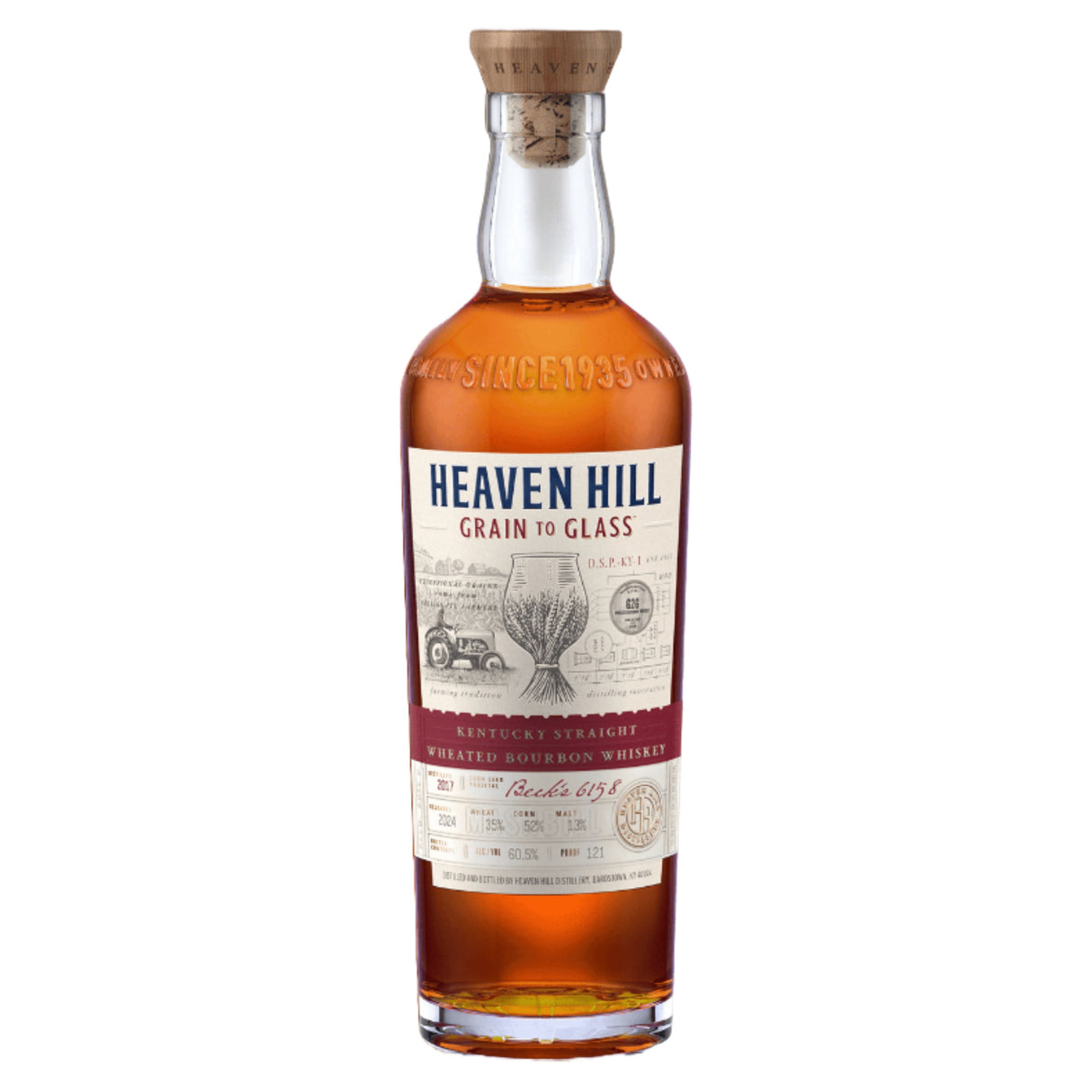 Heaven Hill Grain To Glass Kentucky Straight Wheated Bourbon Whiskey | Free Shipping on orders $400+