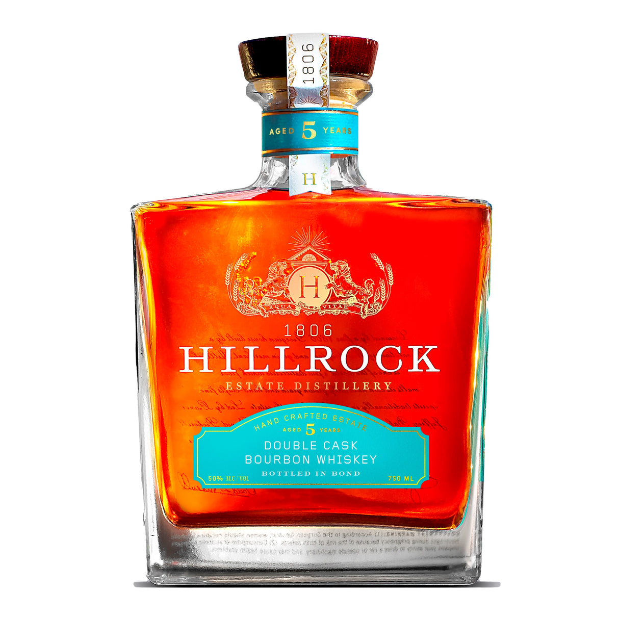 Hillrock Double Cask Bottled in Bond Bourbon | Free Shipping on orders $400+