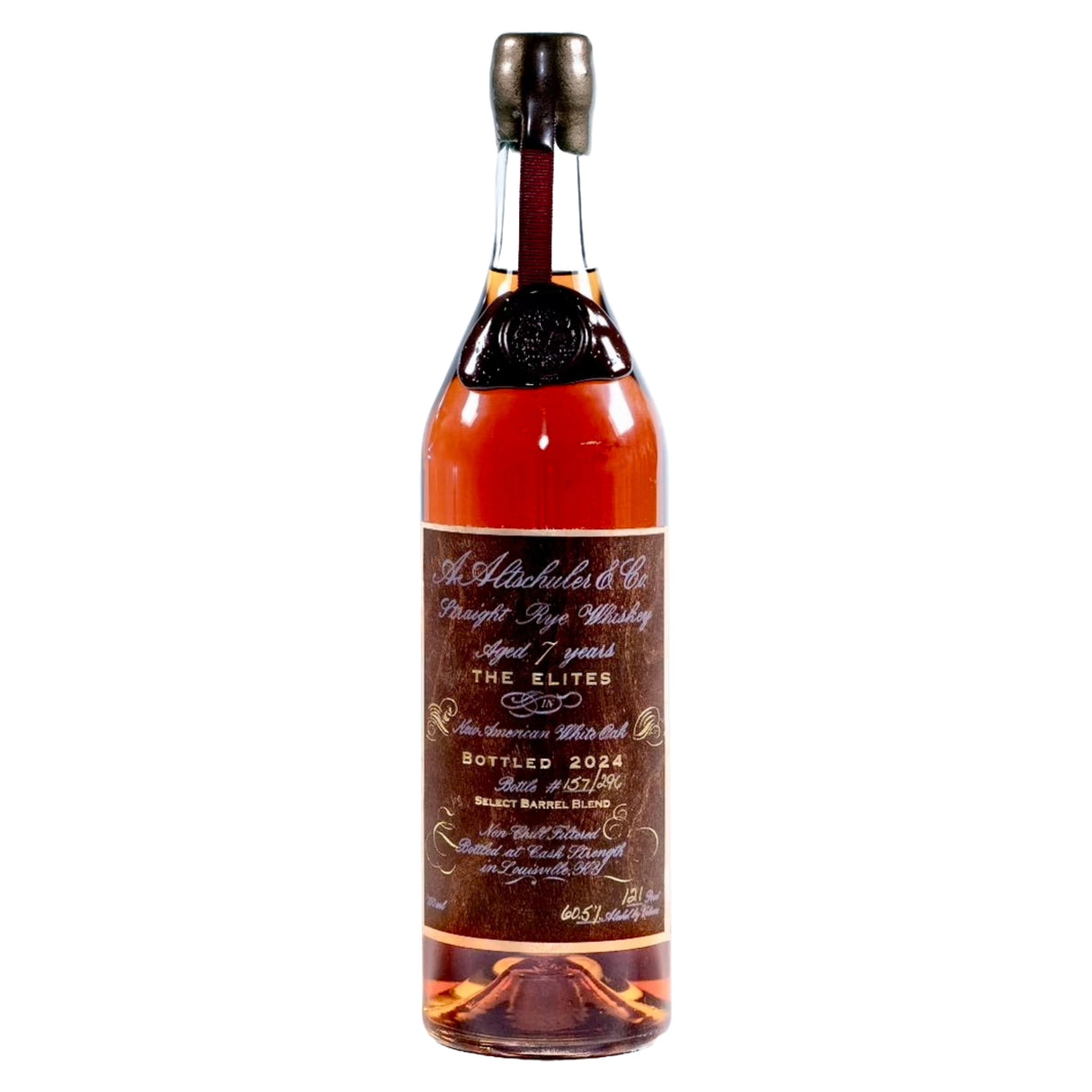 A. Altschuler and Co. 7 Year "Elites" Straight Rye Whiskey | Free Shipping on orders $400+