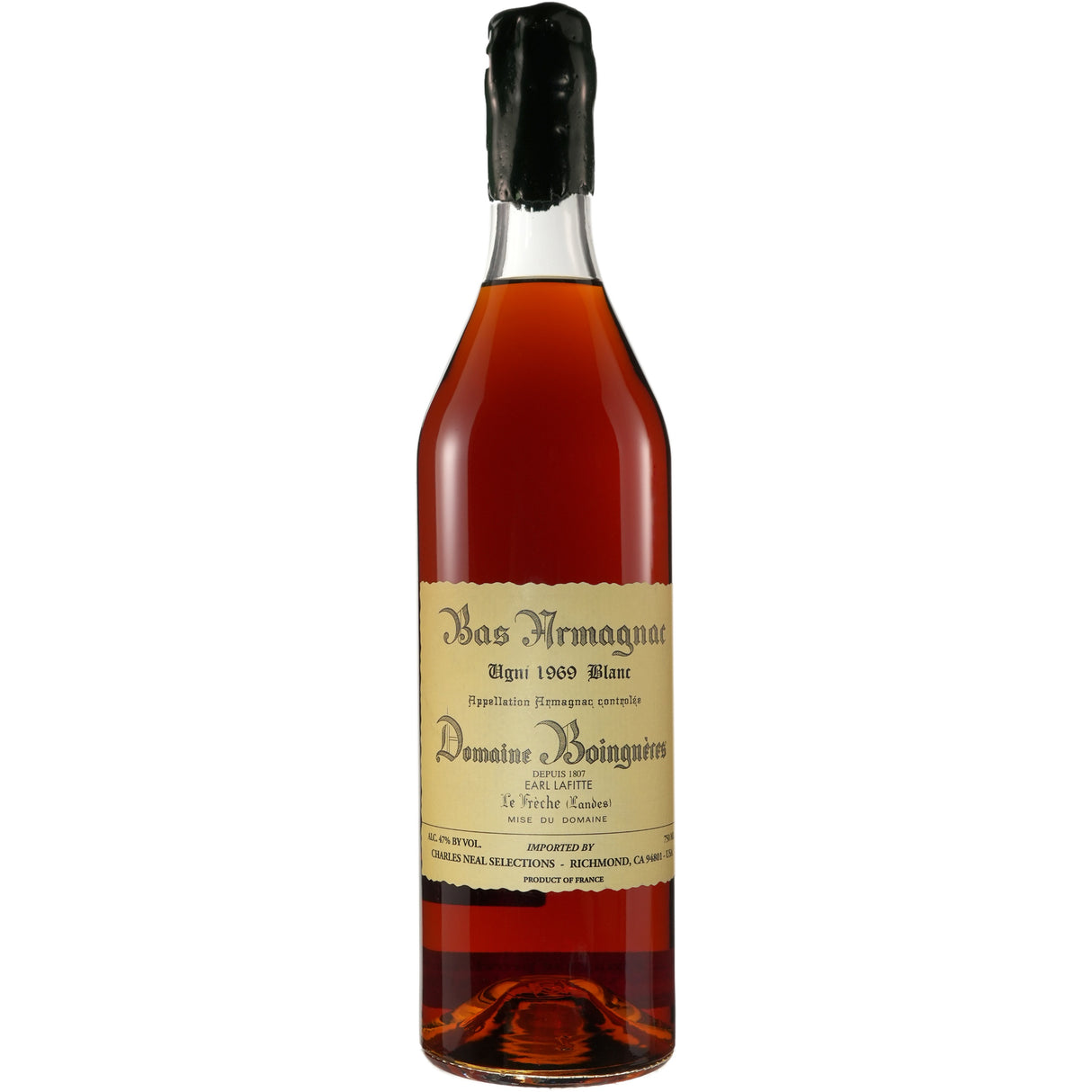 Domaine Boingneres 1969 Ugni Blanc Vintage Armagnac | Free Shipping on orders $400+
