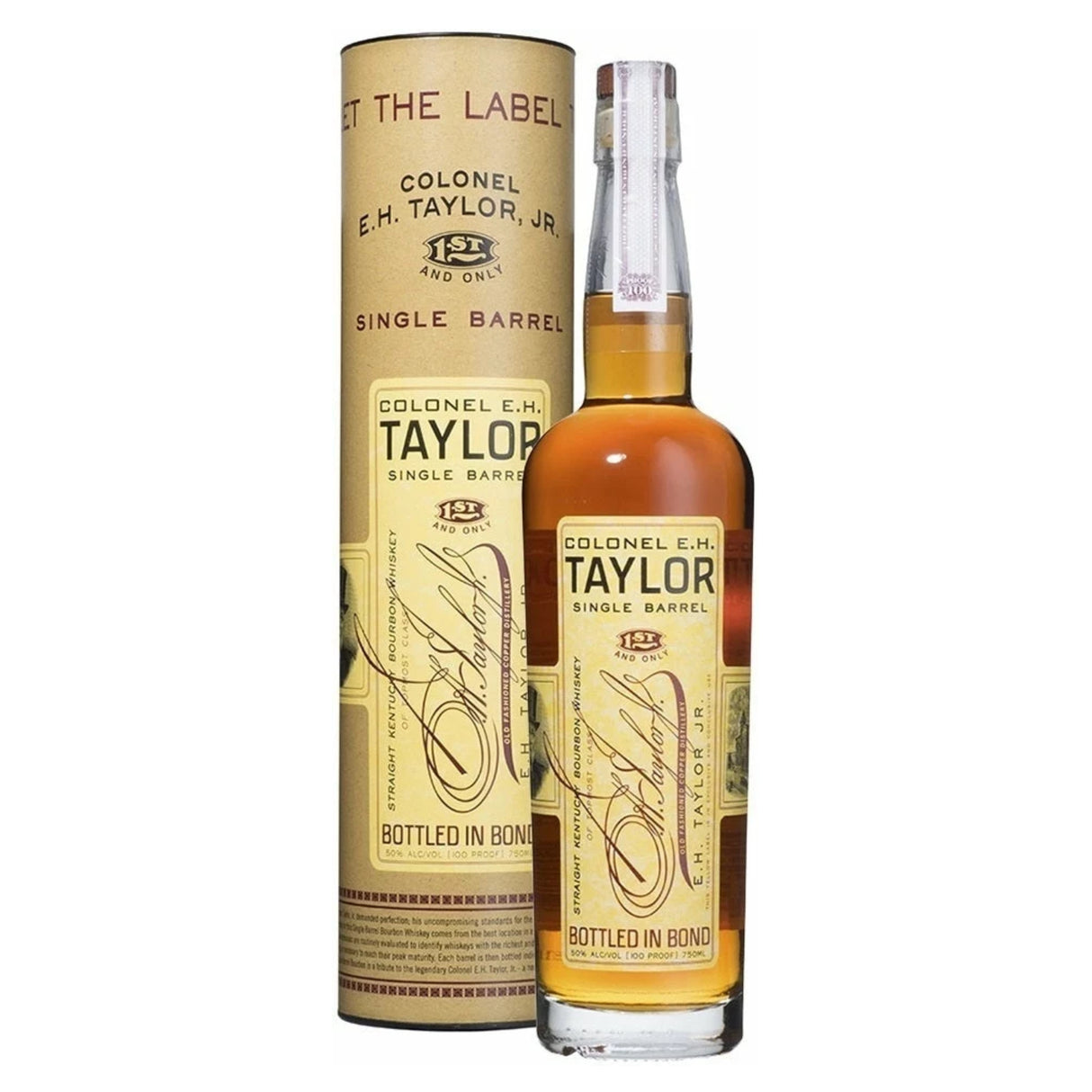 The Colonel E.H. Taylor Single Barrel Bourbon Whiskey | Free Shipping on orders $400+