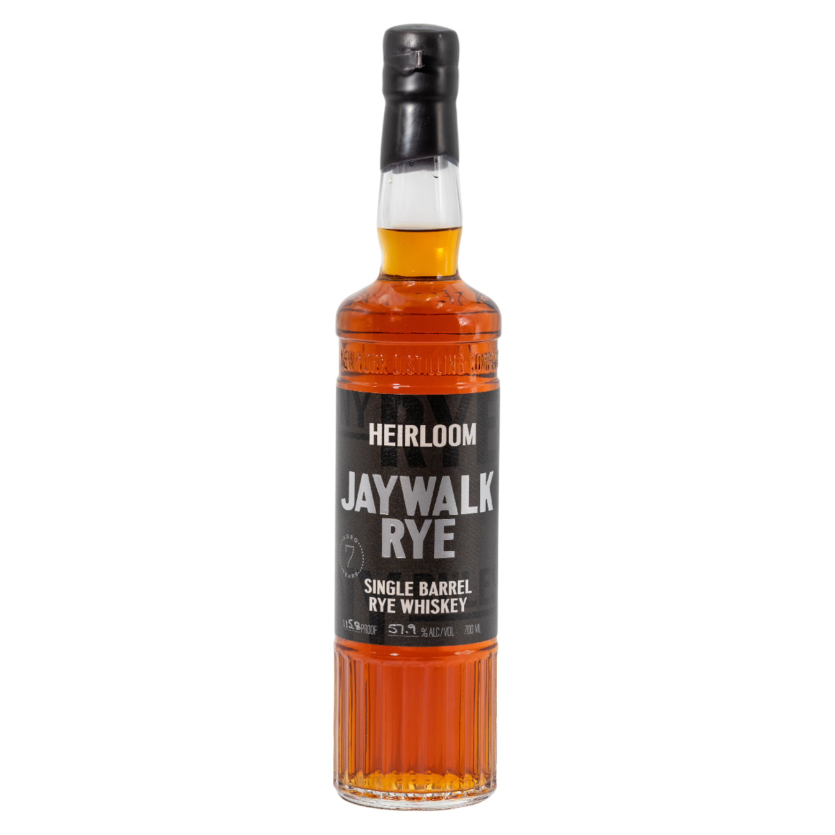 New York Distilling Company 7 Year Heirloom Jaywalk Single Barrel Rye Whiskey | Free Shipping on orders $400+