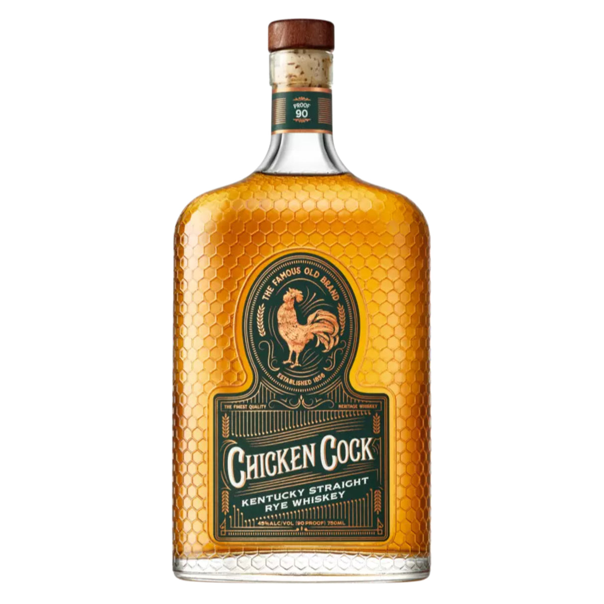 Chicken Cock Kentucky Straight Rye Whiskey | Free Shipping on orders $400+