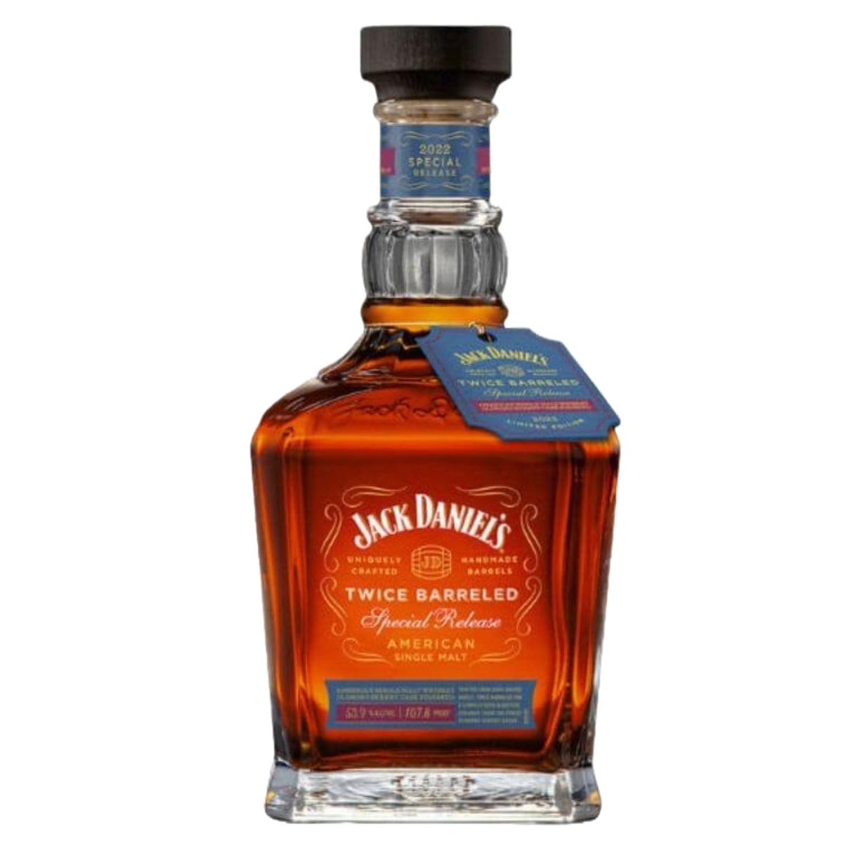 Jack Daniel's Twice Barreled Special Release American Single Malt Whiskey Oloroso Sherry Cask Finish | Free Shipping on orders $400+