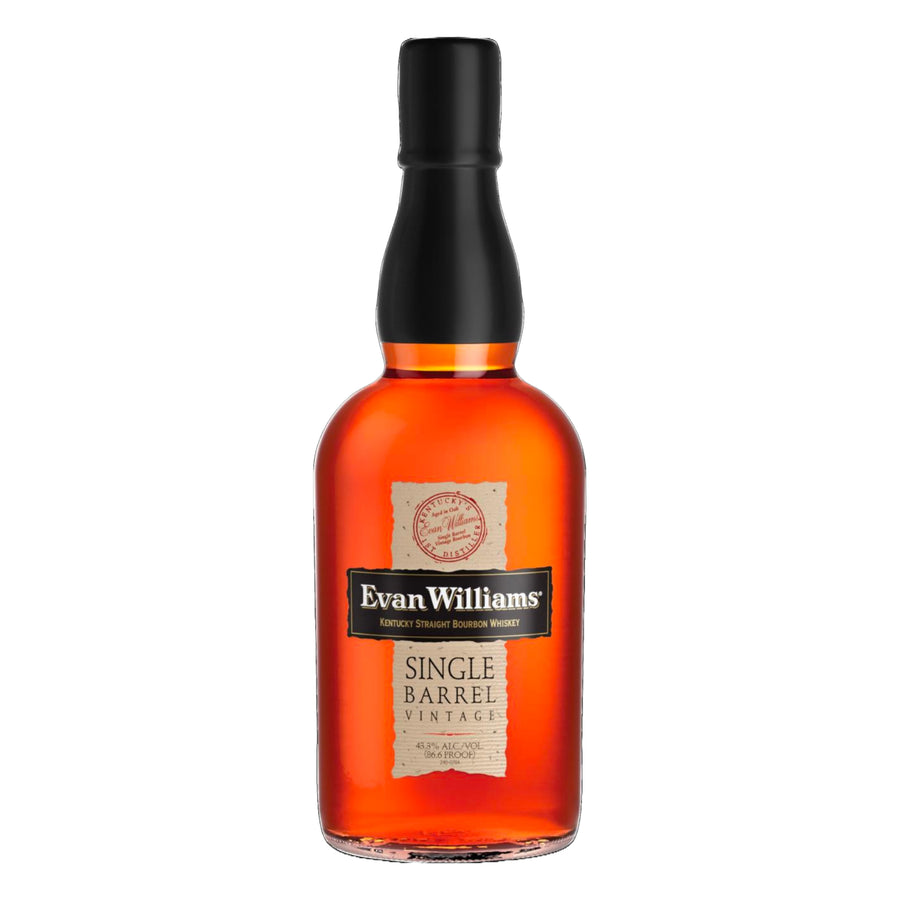 Evan Williams 8 Year Old Single Barrel Kentucky Straight Bourbon Whiskey | Free Shipping on orders $400+