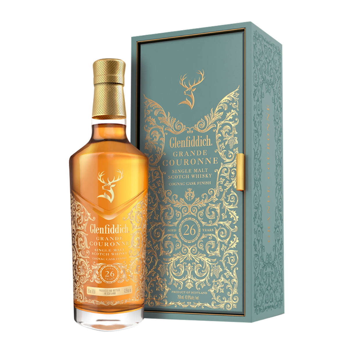 Glenfiddich Grande Couronne 26 Year Old Single Malt Scotch Whisky | Free Shipping on orders $400+