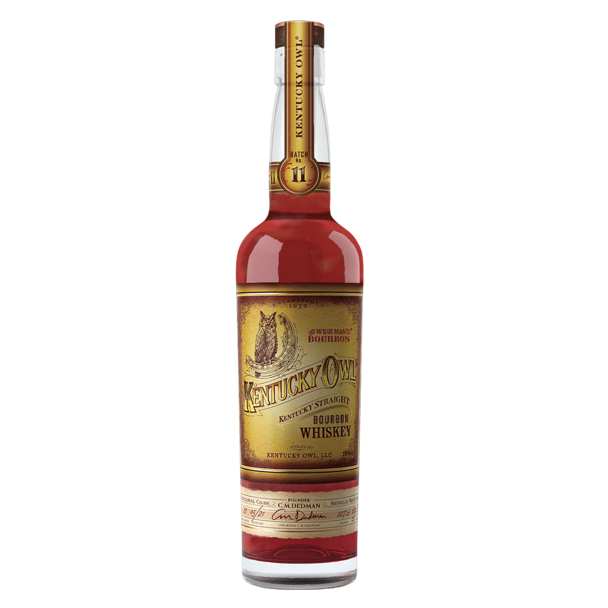 Kentucky Owl Straight Bourbon Batch 11 | Free Shipping on orders $400+