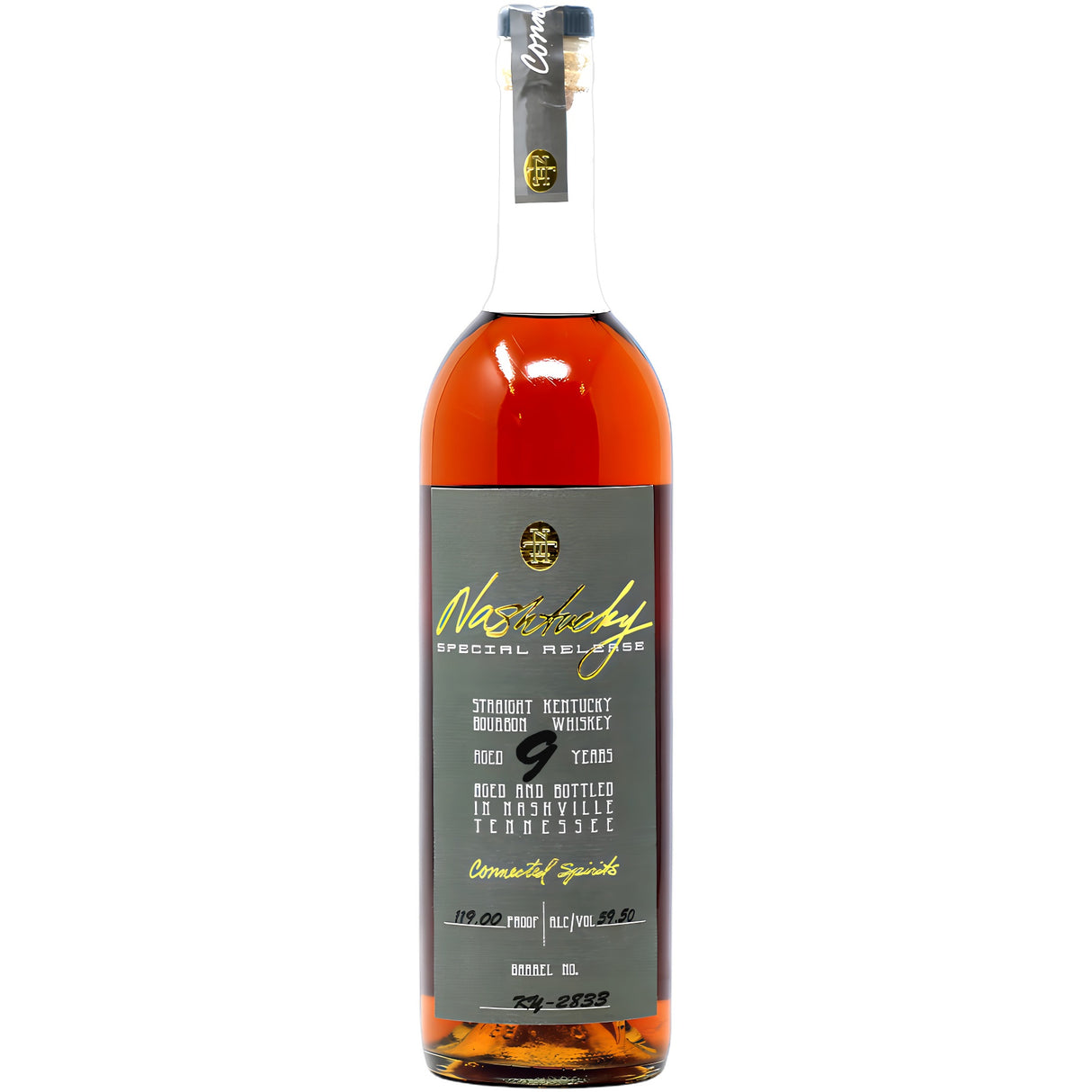 Nashtucky Connected Spirits 9 Year Old Straight Kentucky Bourbon Whiskey | Free Shipping on orders $400+