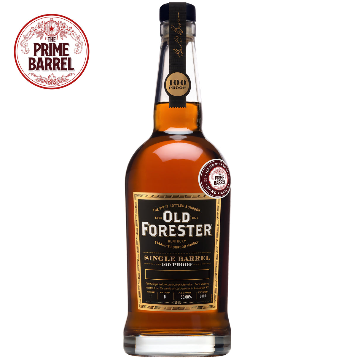 Old Forester "Eleveighted" 100 Proof Single Barrel Kentucky Straight Bourbon Whiskey The Prime Barrel Pick #131