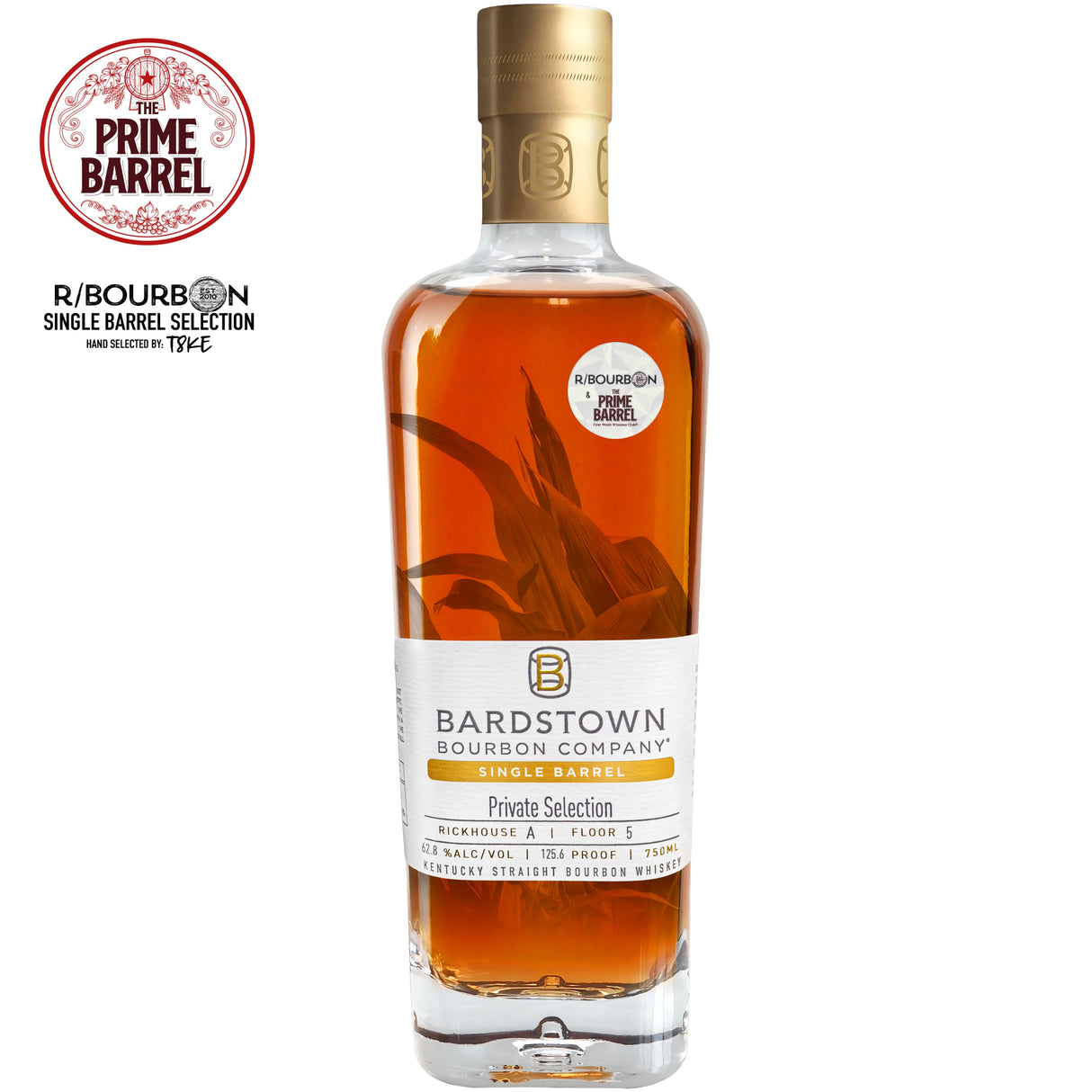 Bardstown Bourbon Company "T8ke Two" Single Barrel Kentucky Straight Bourbon The Prime Barrel x R-Bourbon Pick | Free Shipping on orders $400+