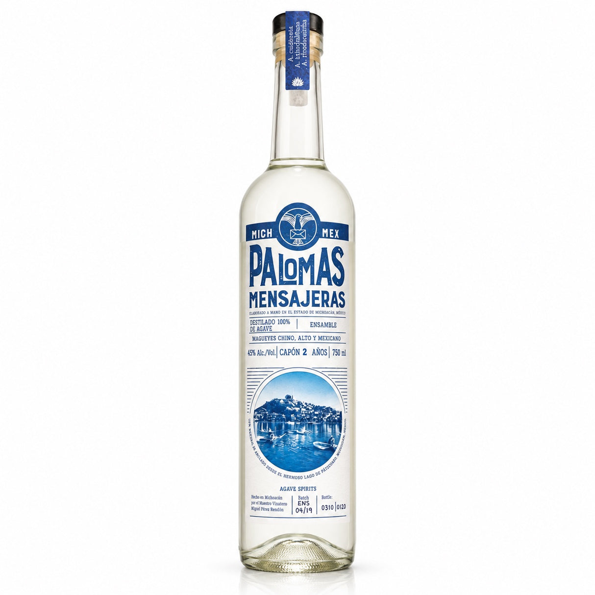 Palomas Mensajeras Destilado de Agave Ensamble Capon (Chino/Alto/Mexicano)