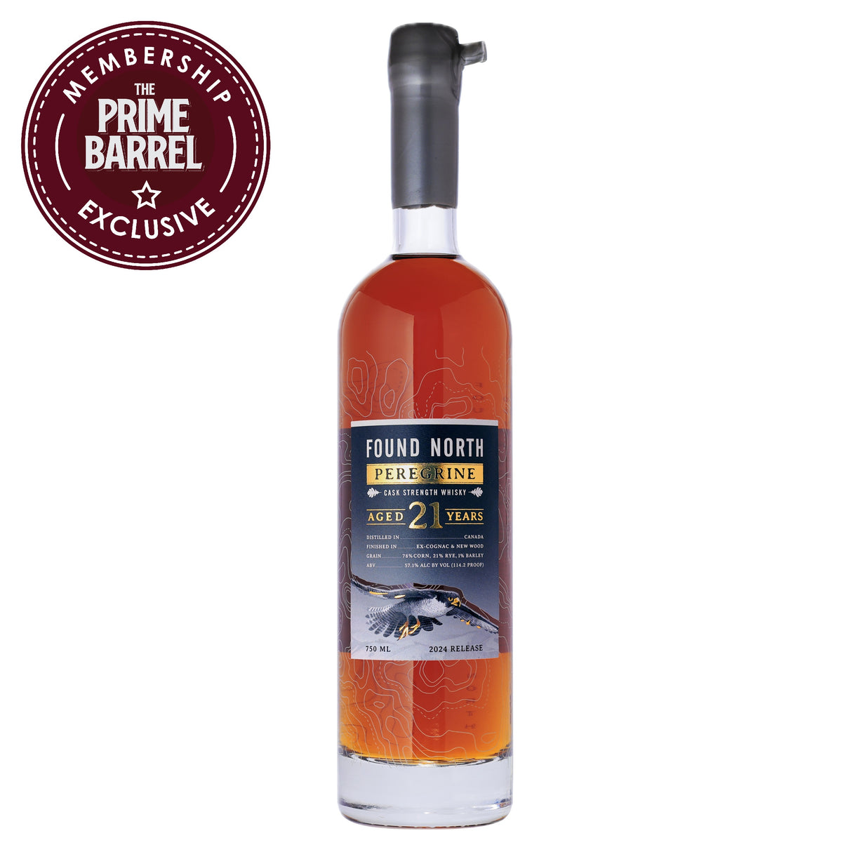 Found North Peregrine 21 Years Old Cask Strength Whisky 2024 Edition | Free Shipping on orders $400+