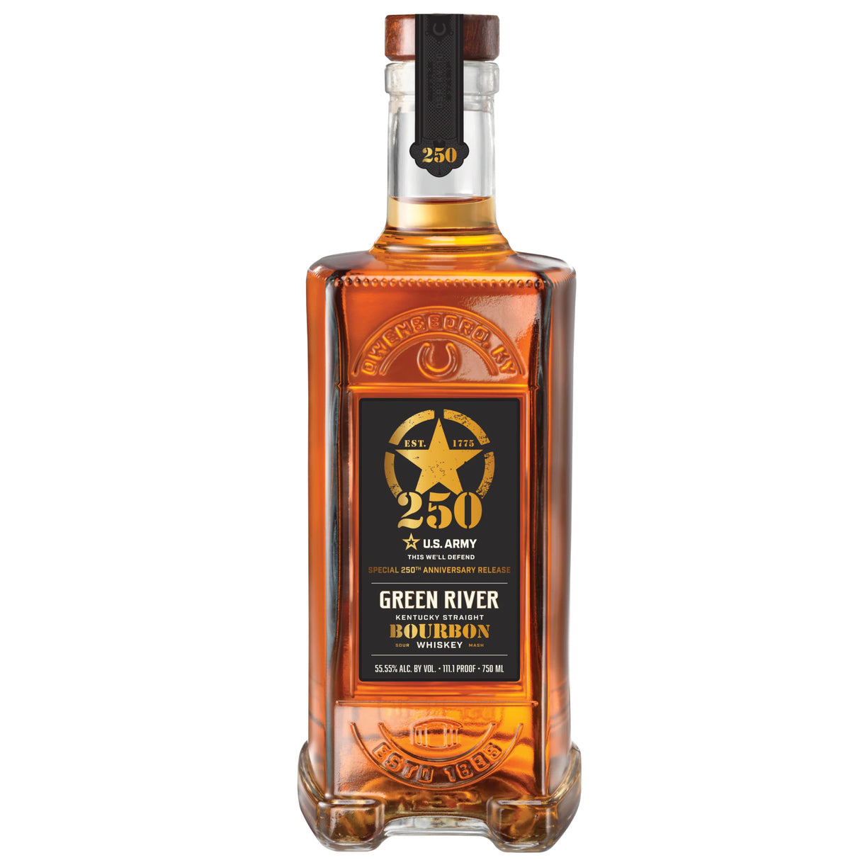 Green River 250th US Army Edition Kentucky Straight Bourbon Whiskey | Free Shipping on orders $400+