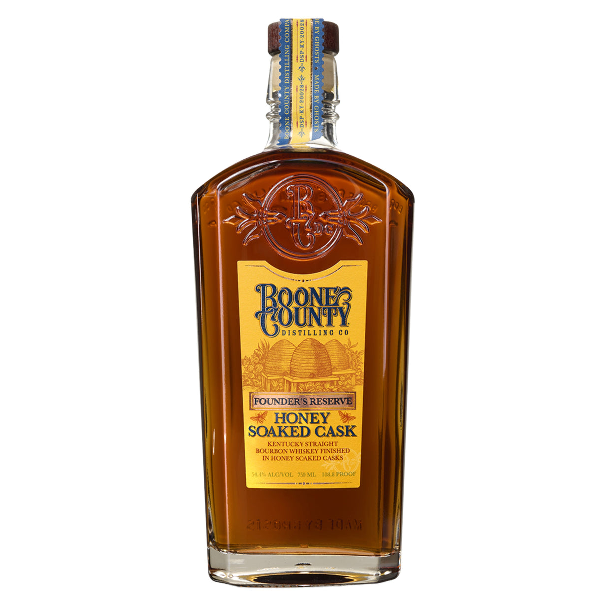 Boone County Honey Soaked Cask FInished Kentucky Straight Bourbon Whiskey | Free Shipping on orders $400+