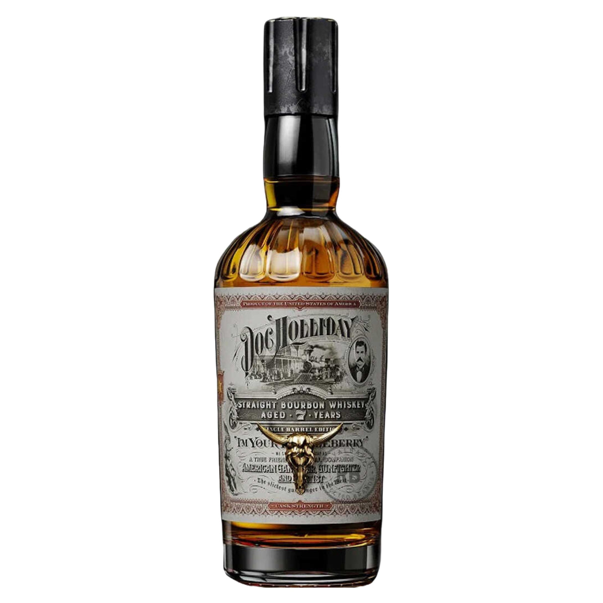 Doc Holliday 7 Year Old Cask Strength Straight Bourbon Whiskey | Free Shipping on orders $400+