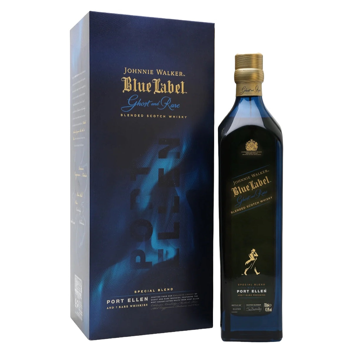 Johnnie Walker Blue Label Port Ellen Ghost and Rare Blended Scotch Whisky | Free Shipping on orders $400+