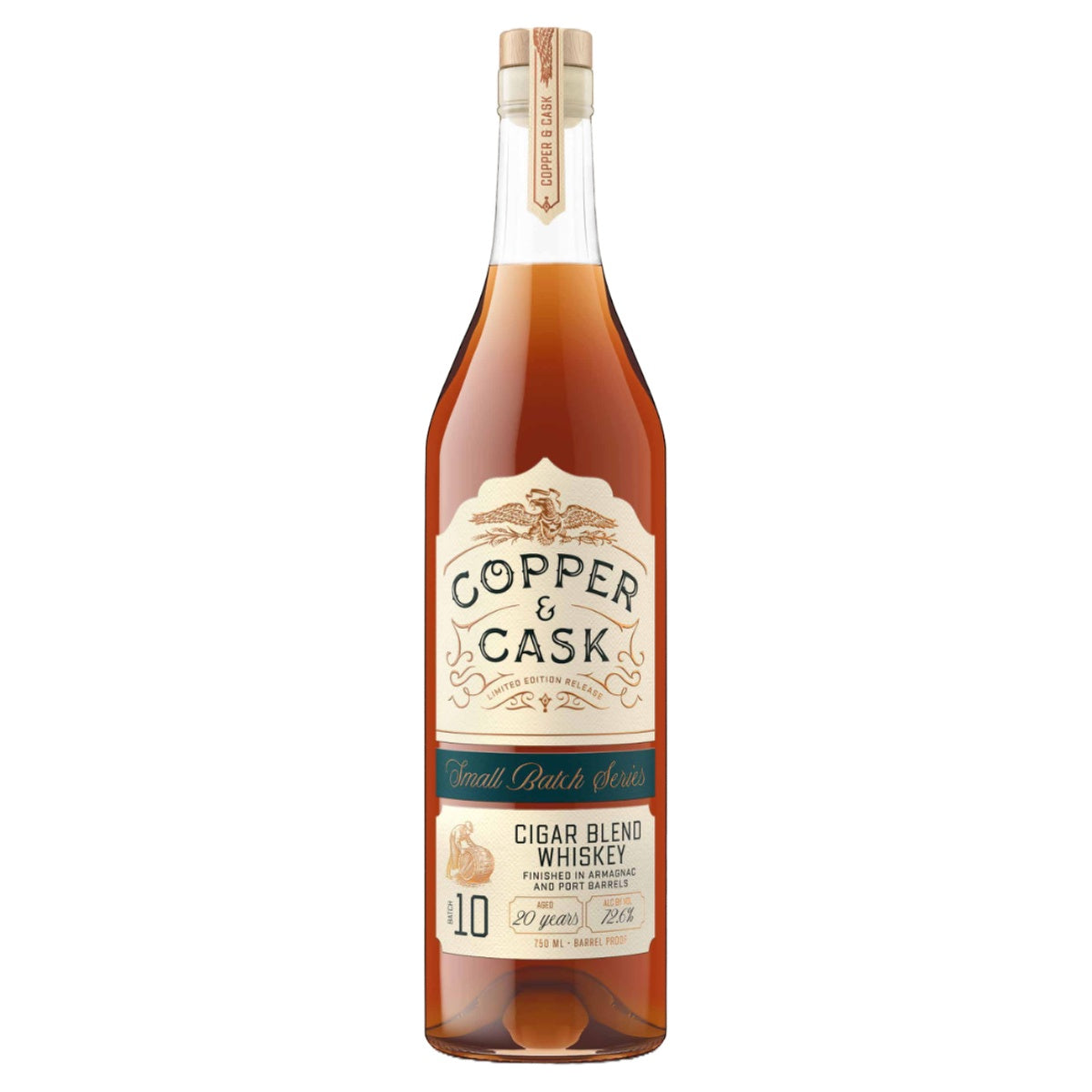 Copper & Cask 20 Year Cigar Blend Batch 10 Whiskey | Free Shipping on orders $400+