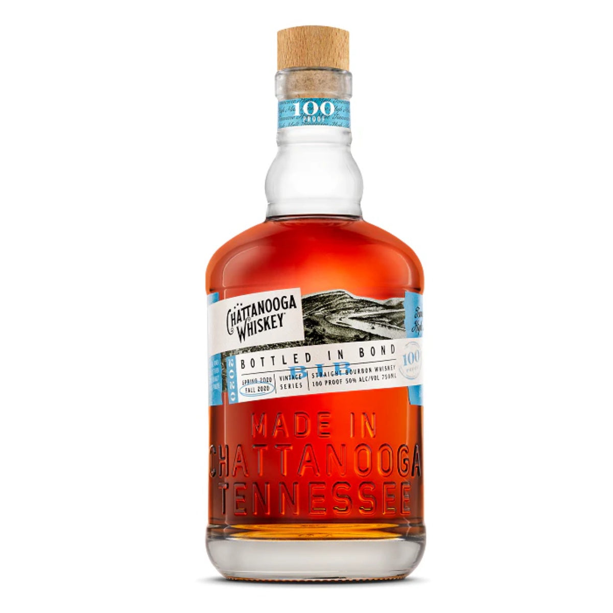 Chattanooga Whiskey Vintage Series Bottle In Bond Spring 2021 Straight Bourbon Whiskey | Free Shipping on orders $400+